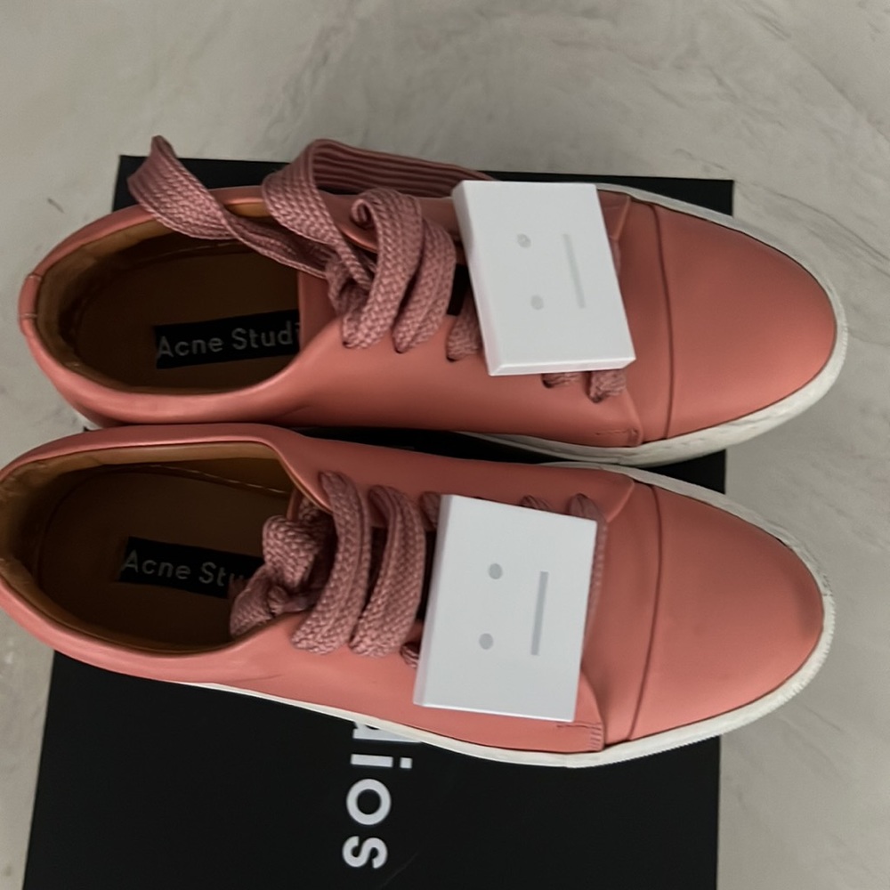 Acne studios DRIHANNA NAPA PINK/WHITE Sneakers - Picture 7 of 12